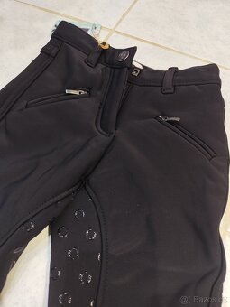 Dětské jezdecké kalhoty termo - 2