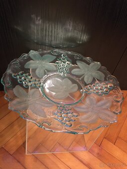 íř -patera retro sklo František Pečený réva - 2