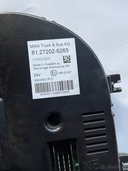 PŘÍSTROJOVÁ DESKA na MAN TGX TGS - 2