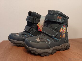Dětské zimní boty Tlapková patrola, velikost 28, nové - 2