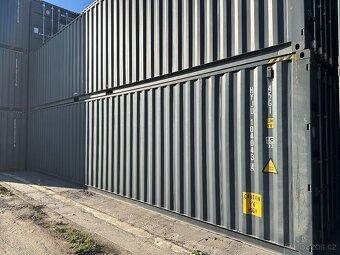Lodní kontejner 40" HC, Antracit 7016, 2022 - 2