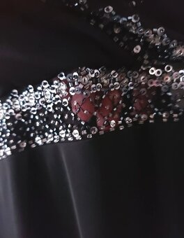 Společenské šaty s přehozem - 2