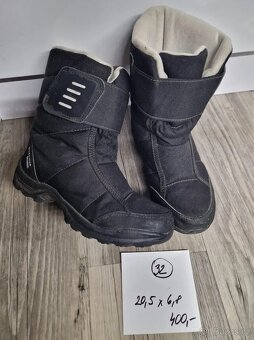 Detske boty vel.32-38 salovky, tenisky, zimni - 2
