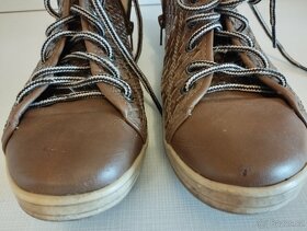 Dámské kožené boty zn.Jessica vel.38 - 2