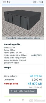 Dvojgaráž-dílna - 2