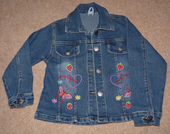 Džínová bunda a kalhoty vel. 98 - 2