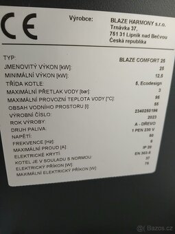 kotel Blaze Comfort 25-860T - 2