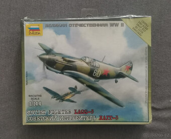 Stíhačka LaGG-3 | Zvezda | 6118 | 1:144 | Nerozbaleno - 2