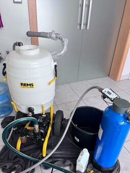 Tryskové čištění topného systému - 2