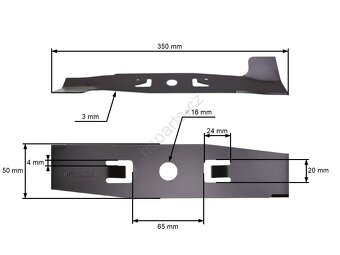 Nůž Gardena 35cm - 14" - 2
