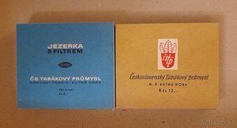 ČSTP ČESKOSLOVENSKÉ CIGARETY., DOUTNIKY - 2