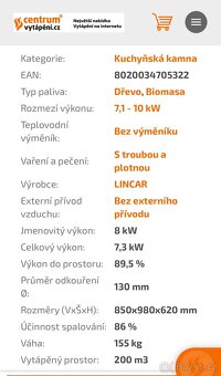 Sporák na tuhá paliva - 2