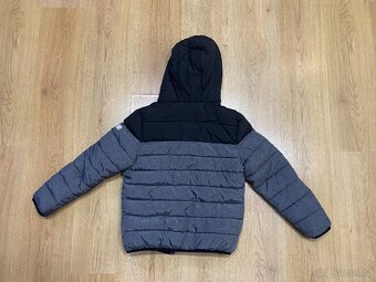 Zimní bunda šedočerná, vel. 146 - 2