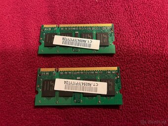2x 512MB DDR2 RAM SODIMM PC2-5300S - 2