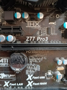 ASROCK Z77-PRO3 + CORE I5-3470 + 8GB RAM - 2