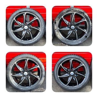 ALU kola Ronal 20" 8,5J ET50 zimní pneu 275/40/R20 - 2