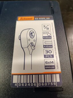 Garant Sada nástrčných klíčů 3/8 palcový čtyřhran 30-dílná, - 2