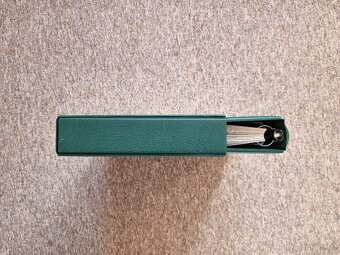 Albové desky LEUCHTTURM VARIO F + zasklené listy POFIS 77 ks - 2
