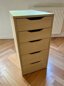 Zásuvkový díl se šuplíky ALEX IKEA - 2