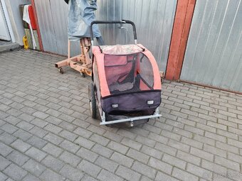 Vozík za kolo pro dítě nebo psa - 2