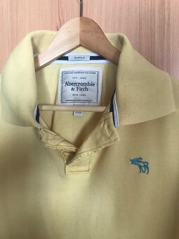 Abercrombie and Fitch - světle žluté tričko - 2