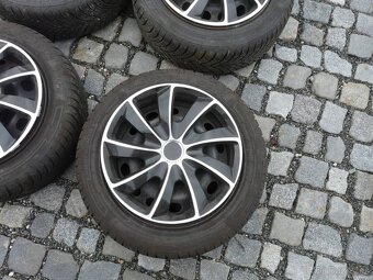 ZIMNÍ PNEU + DISKY 205/55R16 ŠKODA 16" SEAT , VW - 2