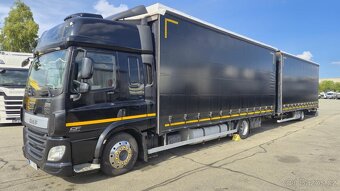 Prodám DAF CF 370 FA EURO 6 velkoobjemová souprava - prodejn - 2