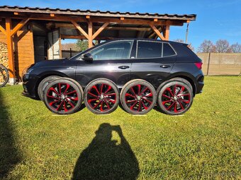 Škoda alu kola RIEGEL 17" FABIA IV s pneu 215/45 R17 - 2