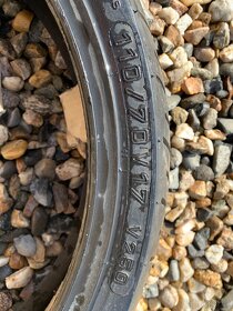 Pneumatiky 120/60 R17, 120/80 R17, 110/70 R17 - 2