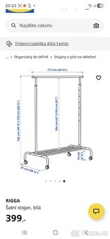 Věšák na oblečení Ikea - 2