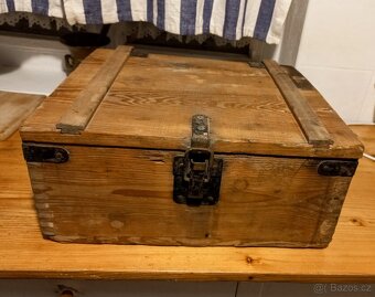 ČS Dřevěná muniční bedna 1938 - 2