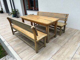 Zahradní nábytek z masivu - 2