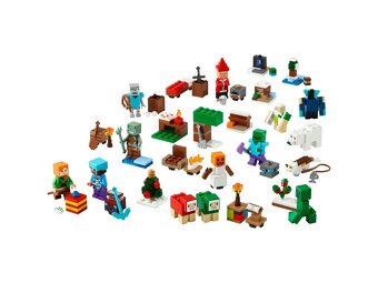 Lego minecraft 21280 adventní kalendář 2025 - 2
