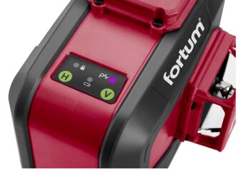 Laser Fortum zelený 3D liniový nový nepoužitý - 2