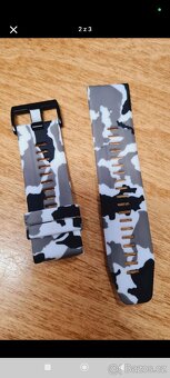 GARMIN 6x, 7x a 8  tah, řemínek, pásek 26mm bílý - 2