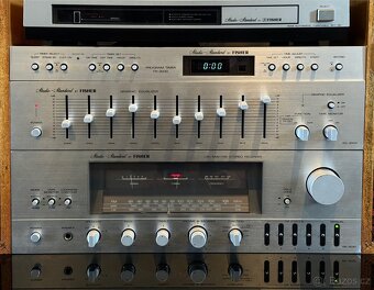 Fisher sestava - AM/FM Receiver, equalizer, timer, gramofon - 2