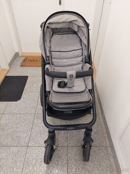 Kočárek Moon - kompletní set s korbičkou - 2