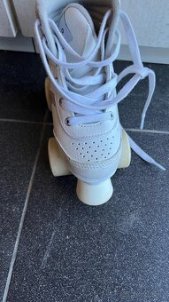 Dětské dívčí inline brusle OXELO QUAD 100, vel. EU 29 - 2