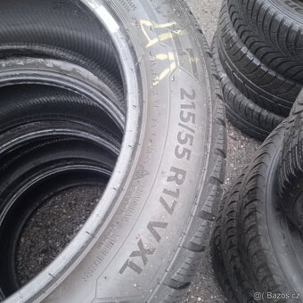 Sada zimnich pneu rozměr 215/55/17 - 2