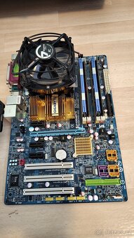 PC soc.775, C2D E7600, monitor - 2