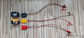 Startovací kabely+redukce pro Aku batrii Makita 18V-20V - 2