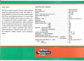 Prospekt Polski Fiat 126 P, Mototechna 1987 - 2