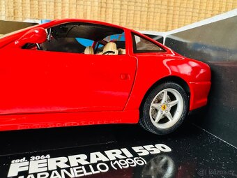 Model Bburago Ferrari 550 Maranello 1/18 Made in Italy - 2