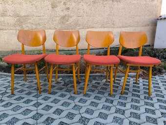 Retro jídelní židle Český nábytek - Brusel Expo 58 - 2