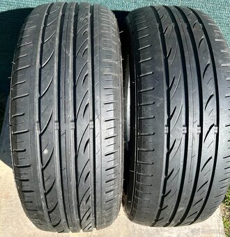 2x  Letní pneu NOVEX 185 55 R15 86V, použité - 2