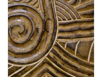 Dekorativní dřevěný panel Spiral 180 cm - 2