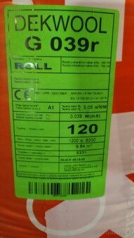 Izolace - Dekwool G 039r - 2