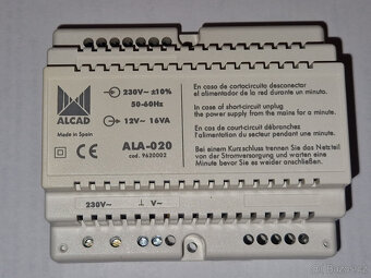 Alcad ALA-020 napájecí zdroj 16VA (NOVÝ) - 2