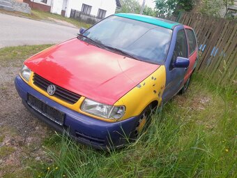 Vw Polo Harlekyn 1.4i 44.KW r.v. 1997 AEX - díly nebo celek - 2