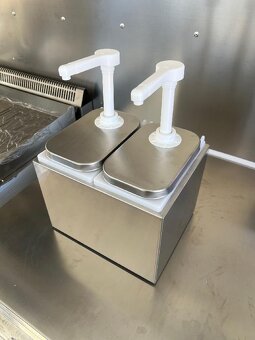 Dávkovač kečup-majo-hořčice - Gastro dispenser 2L x 2 - 2